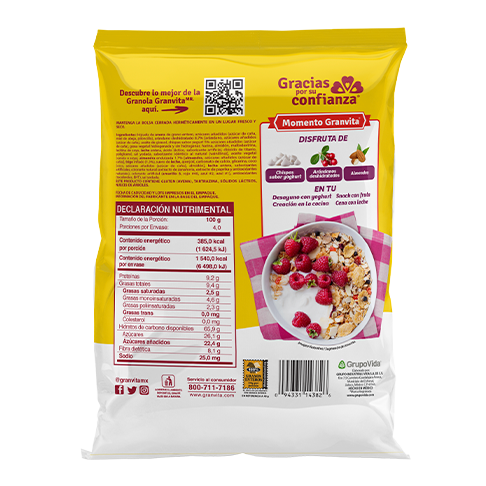 Información nutricional