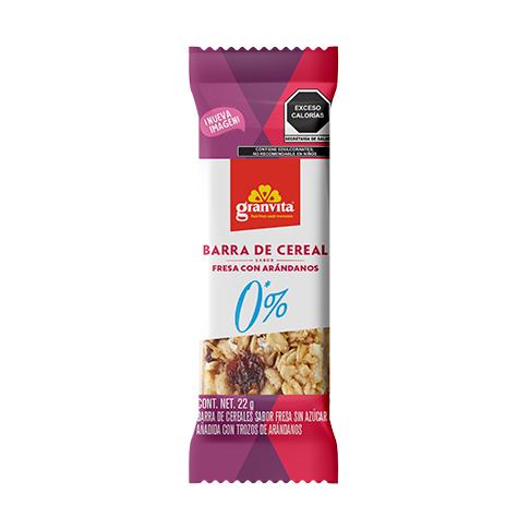 Barra de Cereal 0 %*