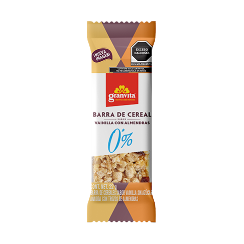 Barras de Cereal 0 %*