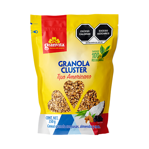 Granola Cluster Tipo Americano