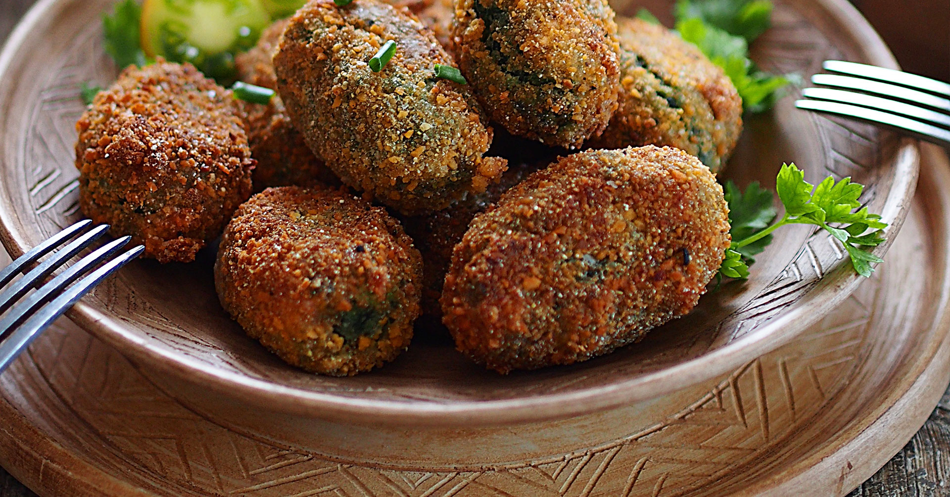 Cocina unas saludables croquetas de espinacas