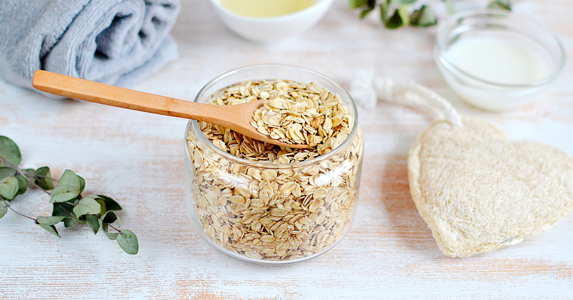 Remedios caseros con avena para tratar afecciones de la piel