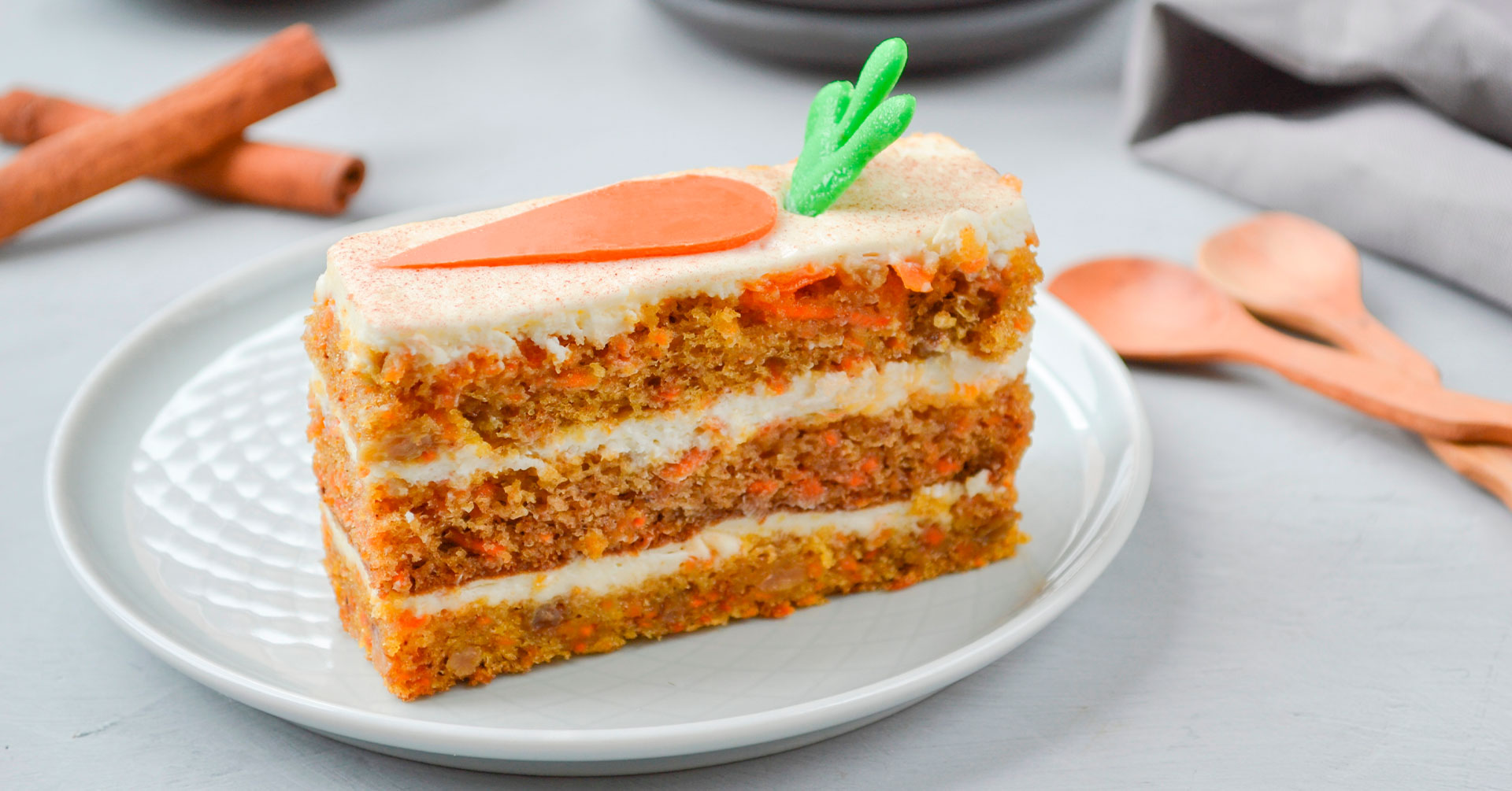 Pastel de zanahoria y avena