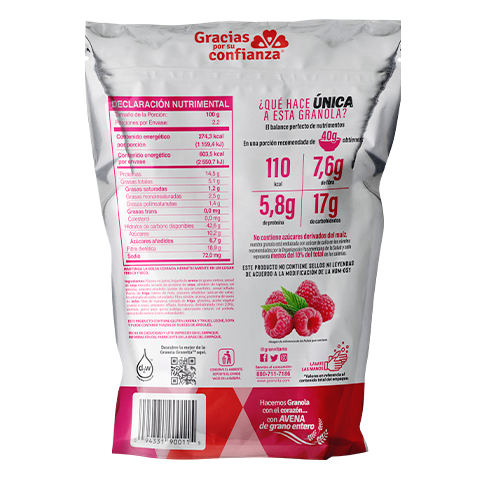 Información nutricional