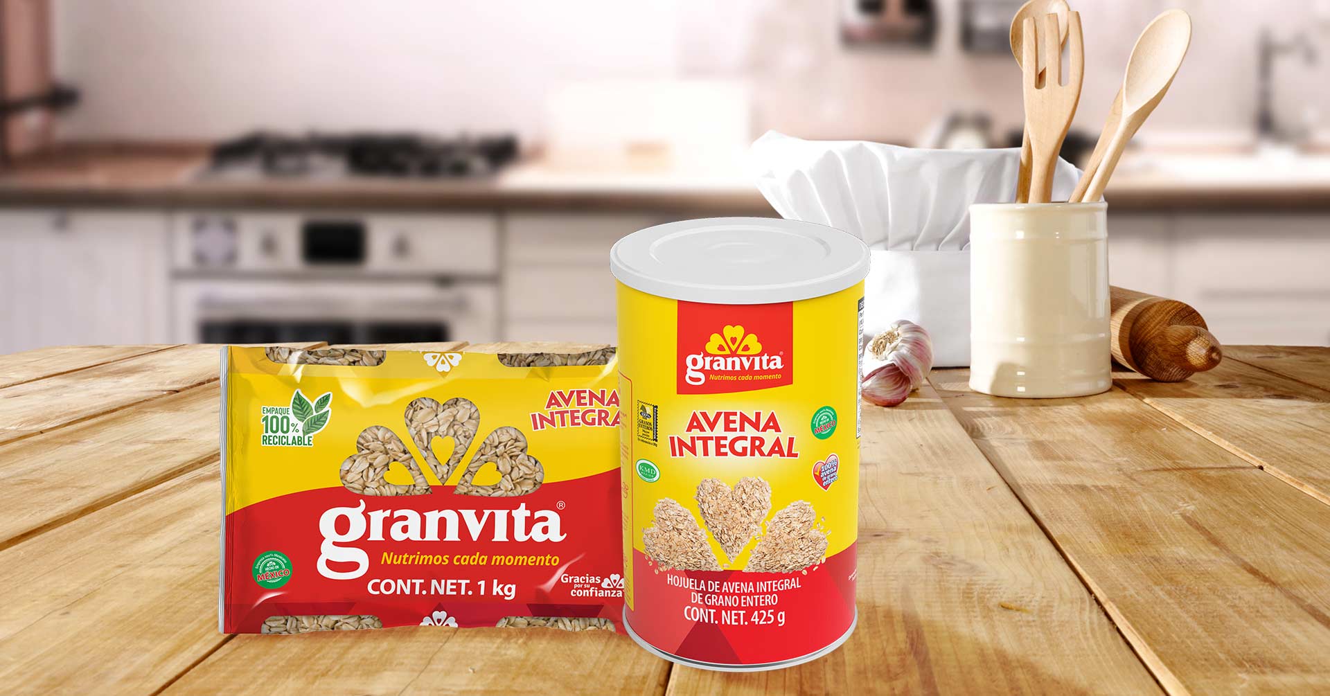 4 recetas con avena Granvita fáciles de preparar