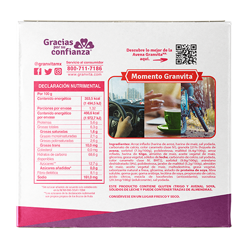 Información nutricional