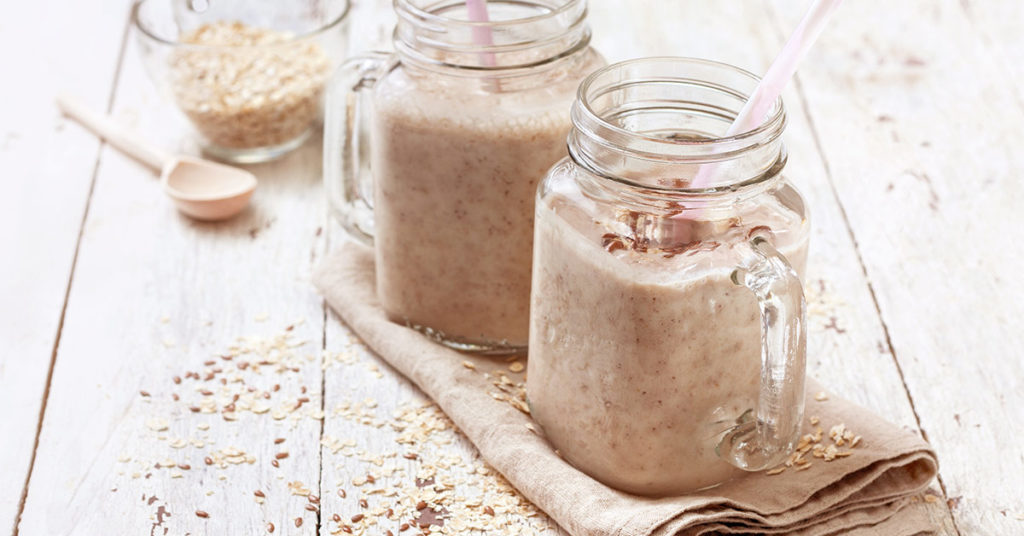 Licuado de avena 