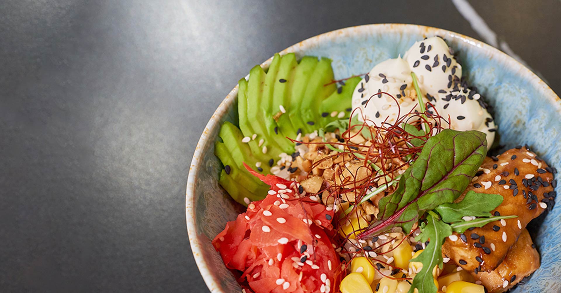 Sushi bowl de avena
