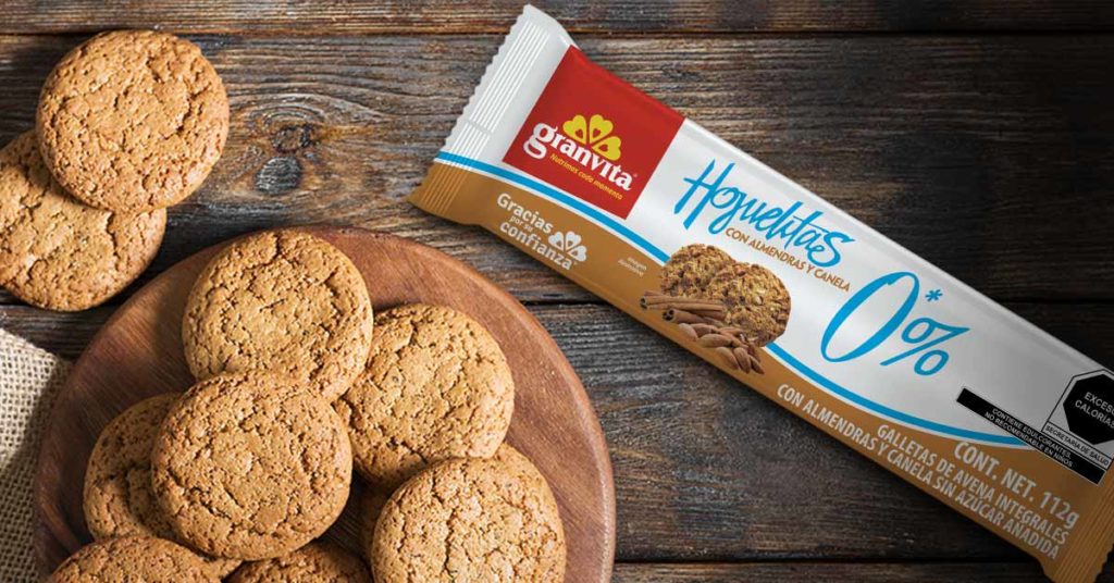Hojuelitas 0% con almendras y canela Granvita