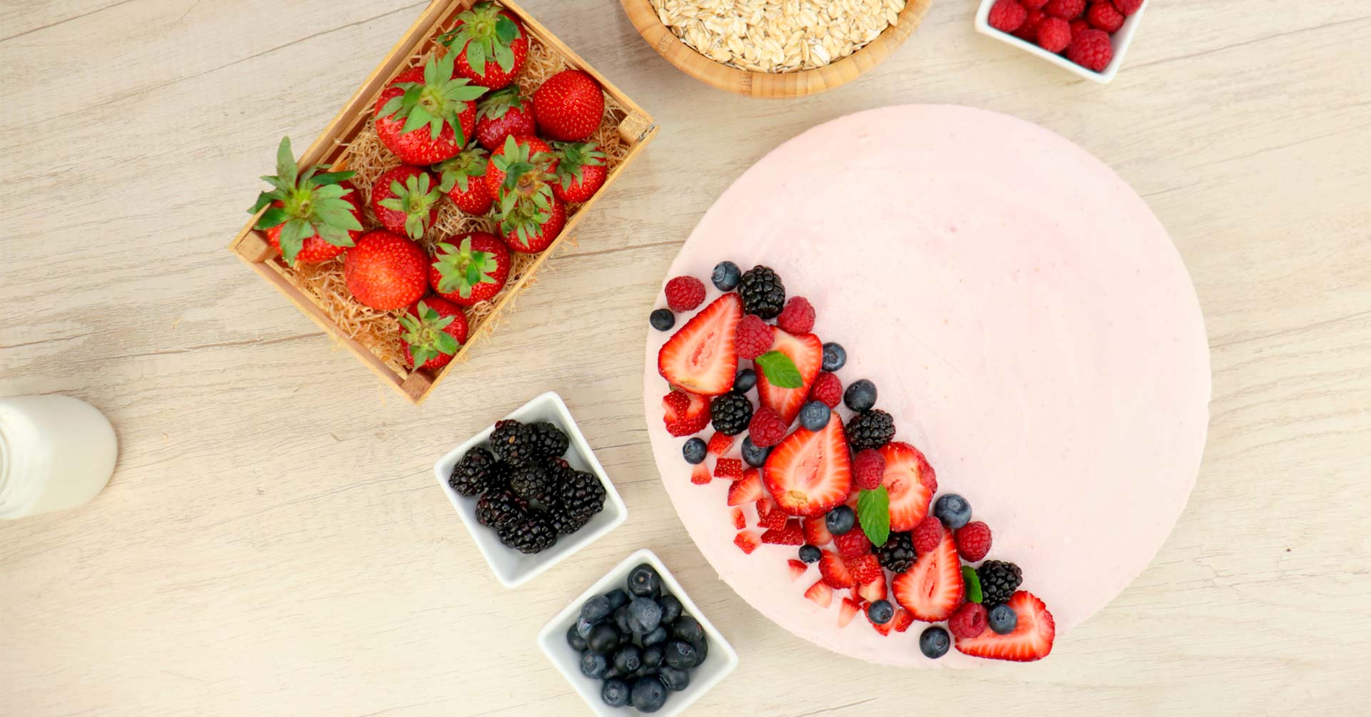 3 tartas frías para disfrutar en primavera